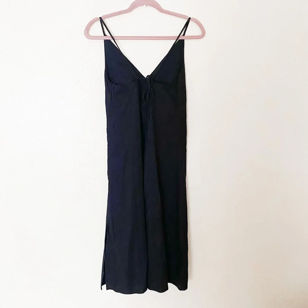 NWT GAP Linen Blend Summer Midi Dress - Picture 3 of 6